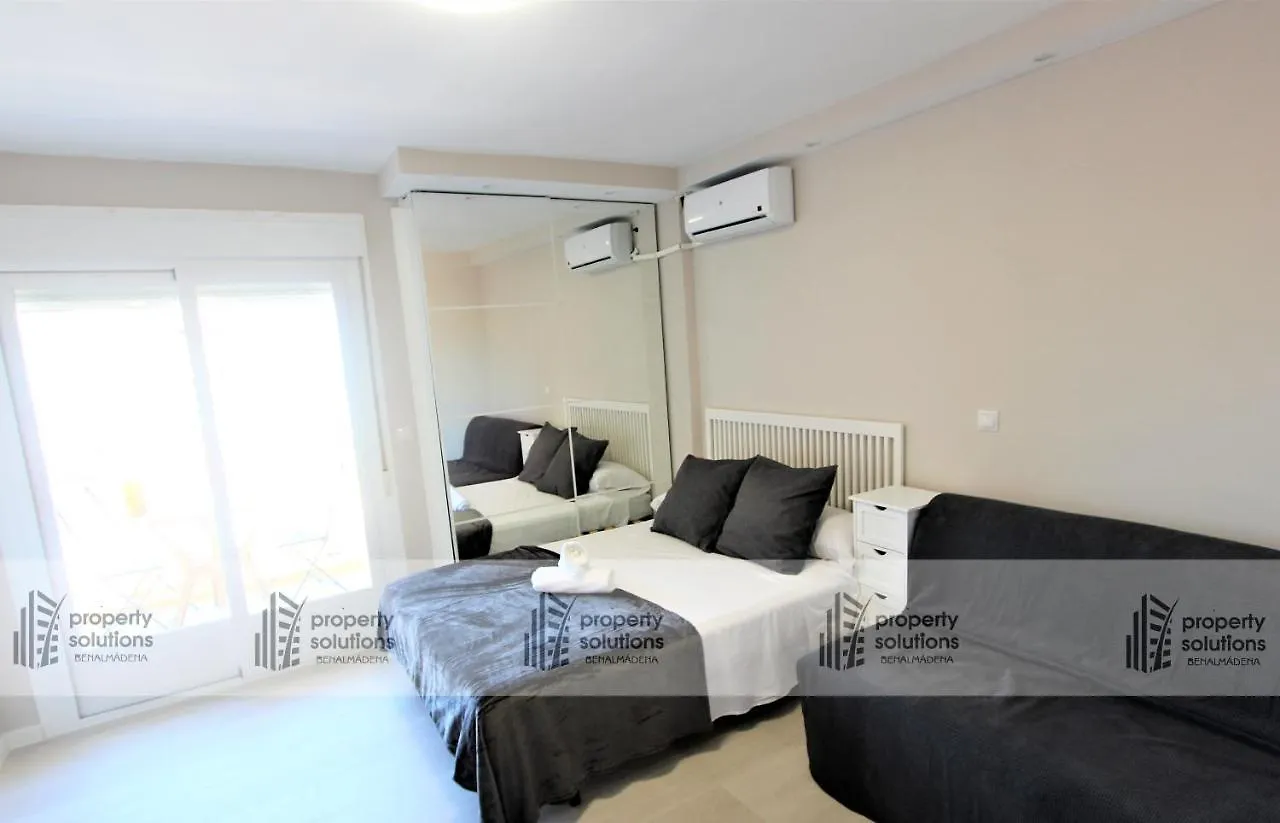H814 Hercules Estudio. Vistas Al Mar. Perfecta Ubicacion. Benalmádena Apartmán