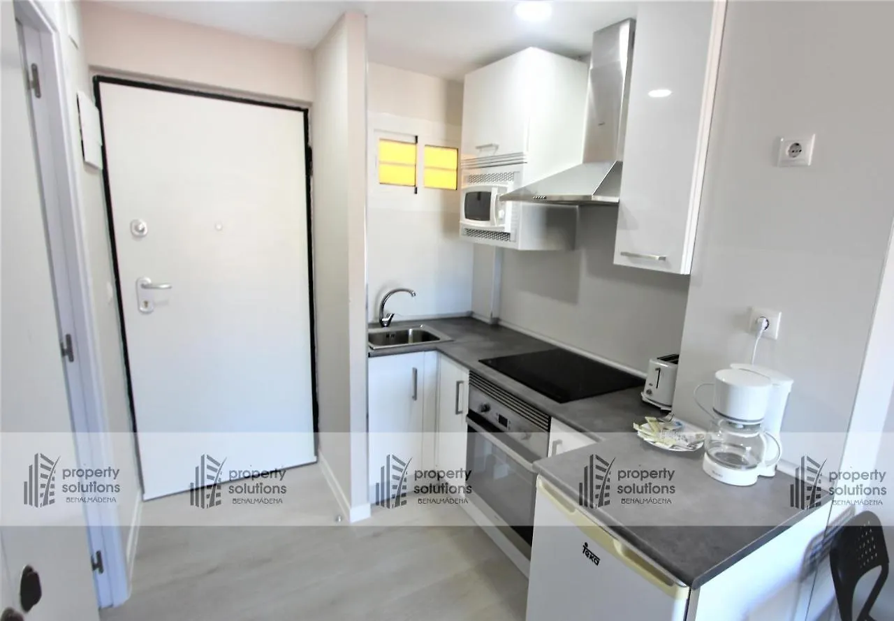 Apartmán H814 Hercules Estudio. Vistas Al Mar. Perfecta Ubicacion. Benalmádena